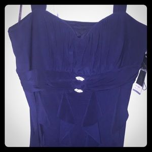 Navy blue formal dress